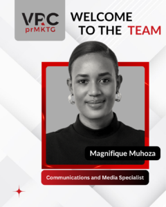 Say Hello to Our New Communications and Media Specialist, Magnifique Muhoza! 