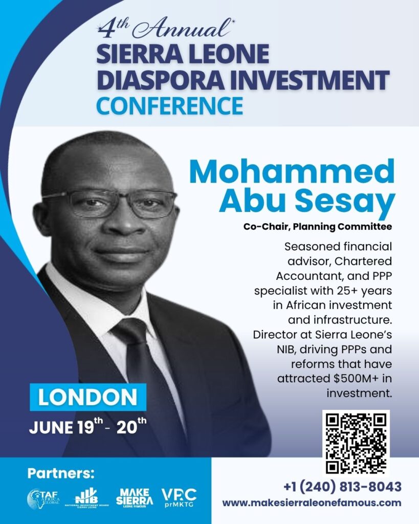 Meet the Leaders Shaping Sierra Leone Diaspora Investment 2026