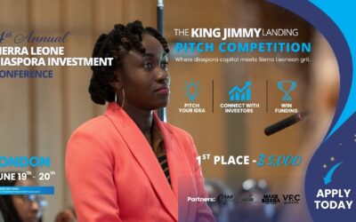Announcing Sierra Leone Diaspora Investment Conference Pitch Competition