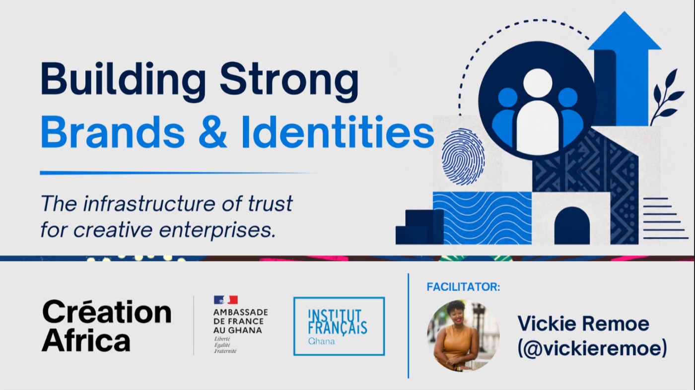 Title slide of the Creation Africa branding workshop