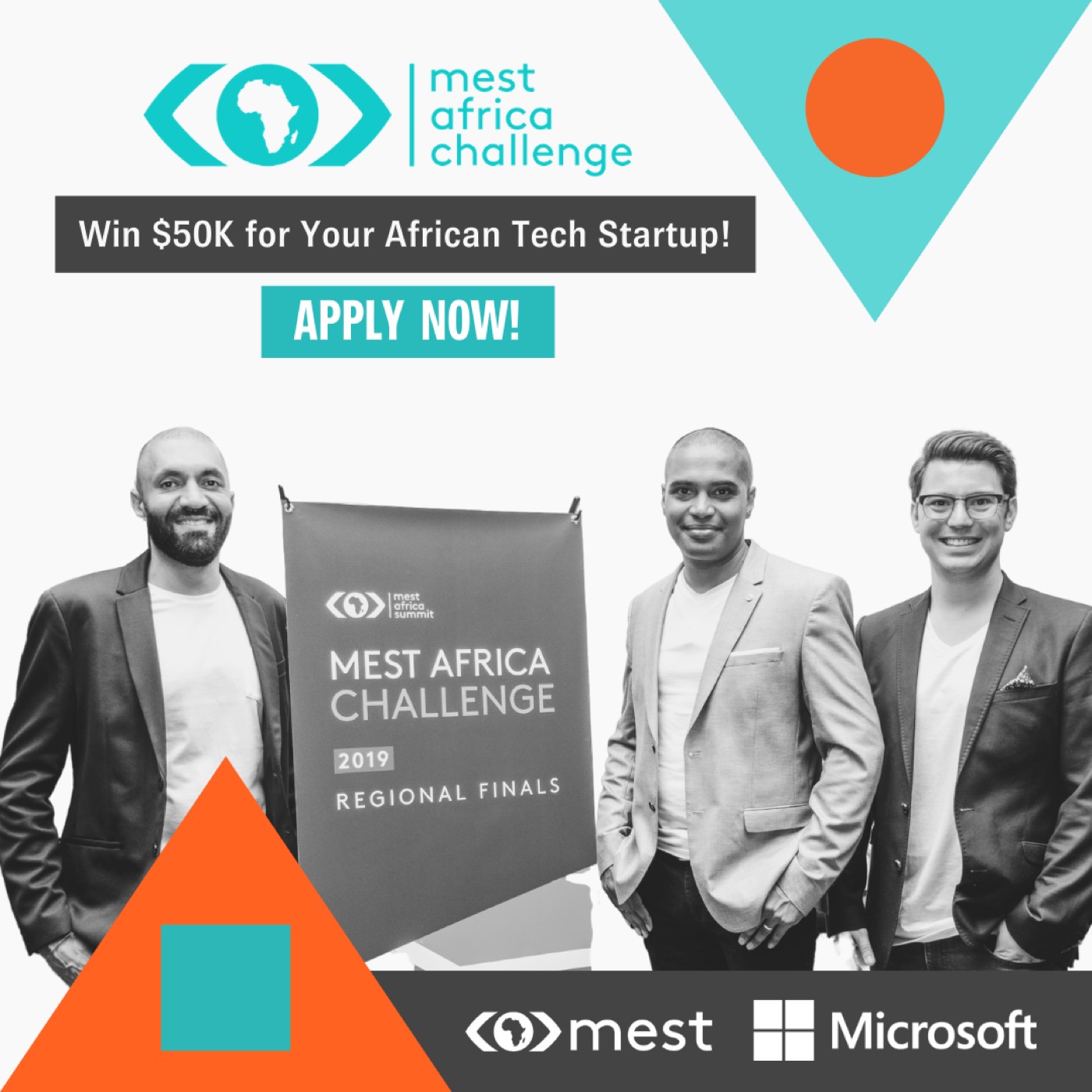 MEST Africa Challenge regional finals graphic: Win $50K for your African tech startup